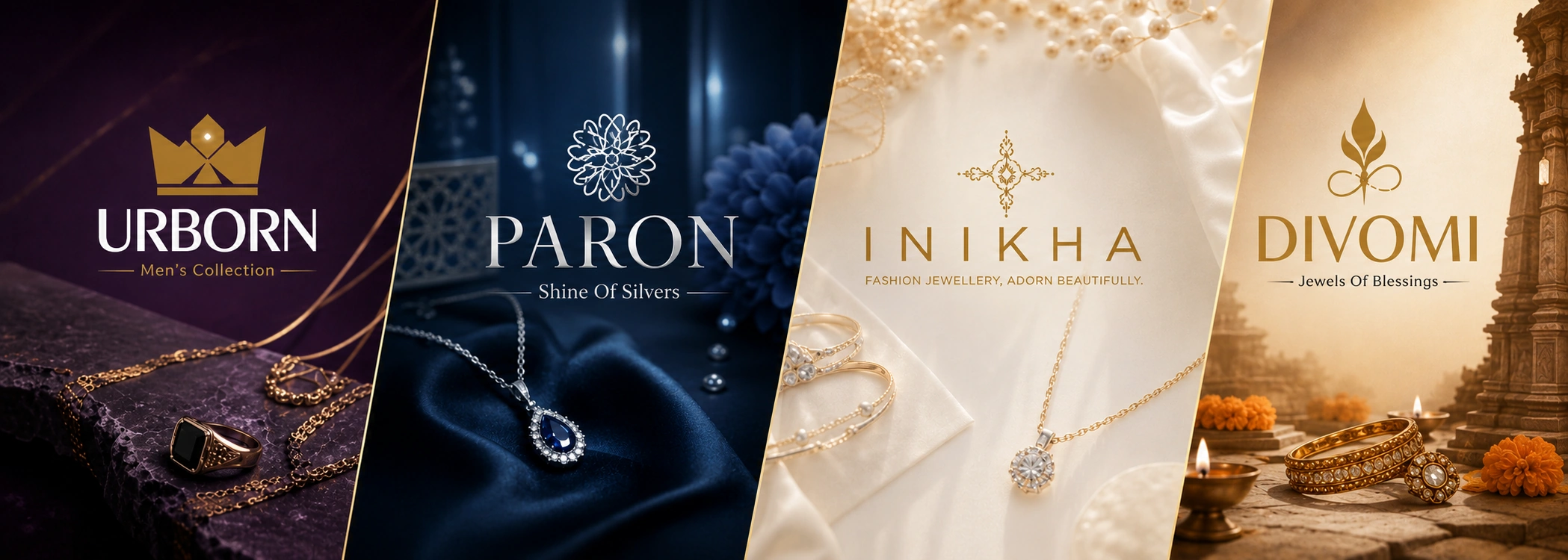 Promotional jewellery banner