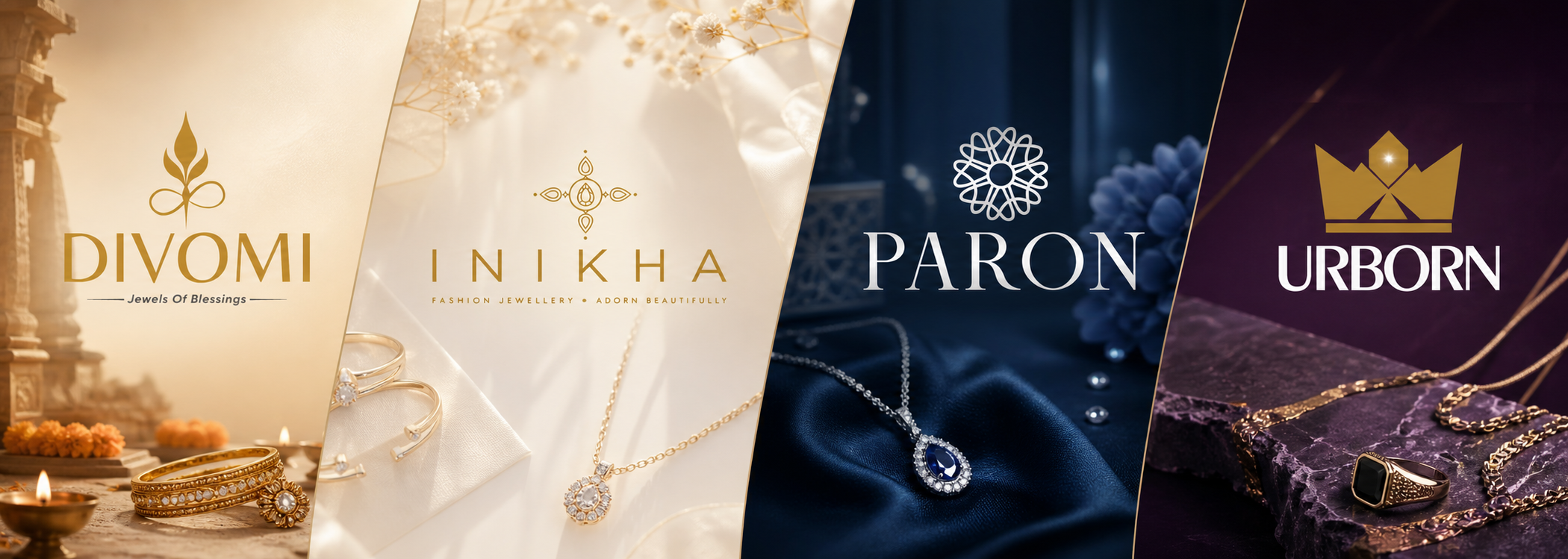 Promotional jewellery banner