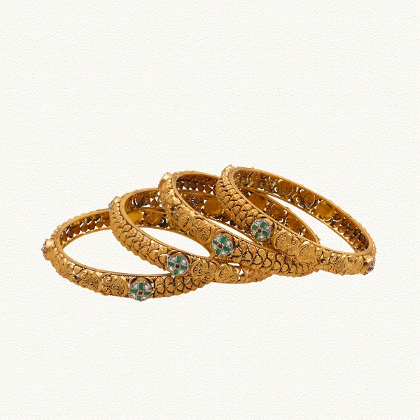 G  ANTIQUE BANGELS - BNG50440