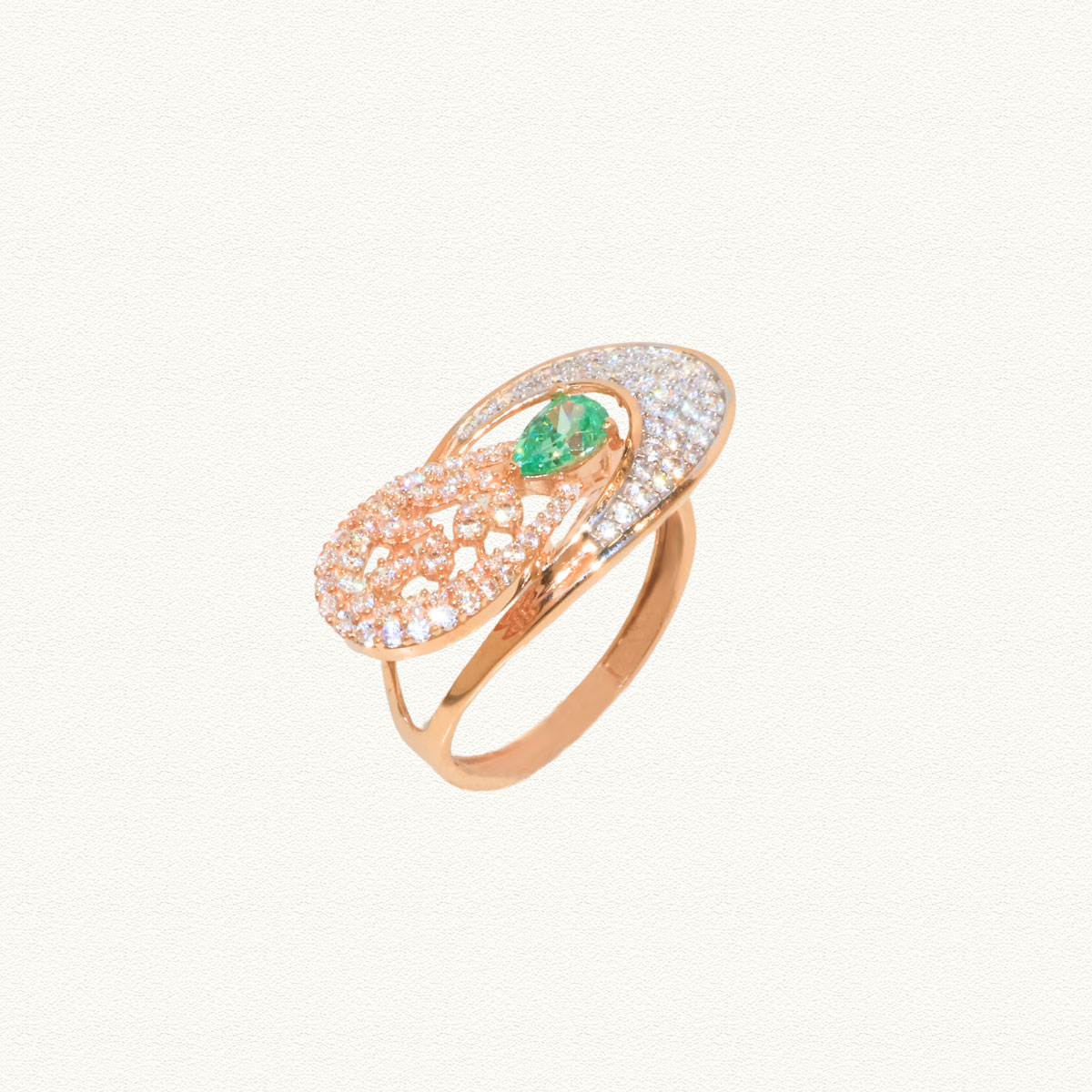 D Ladies Ring - LA53443