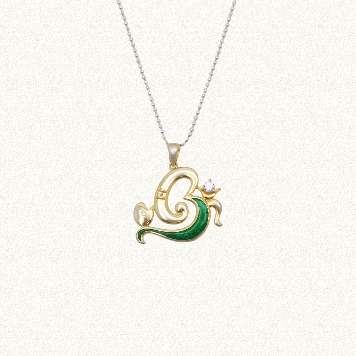 S STONE CASTING PENDANT - APE10311