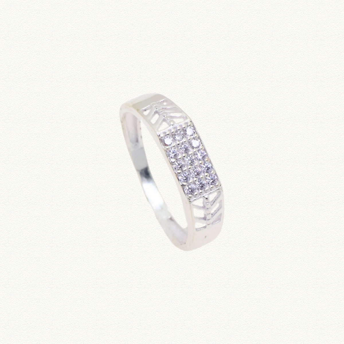 S STONE CASTING GENTS RING - JA71622
