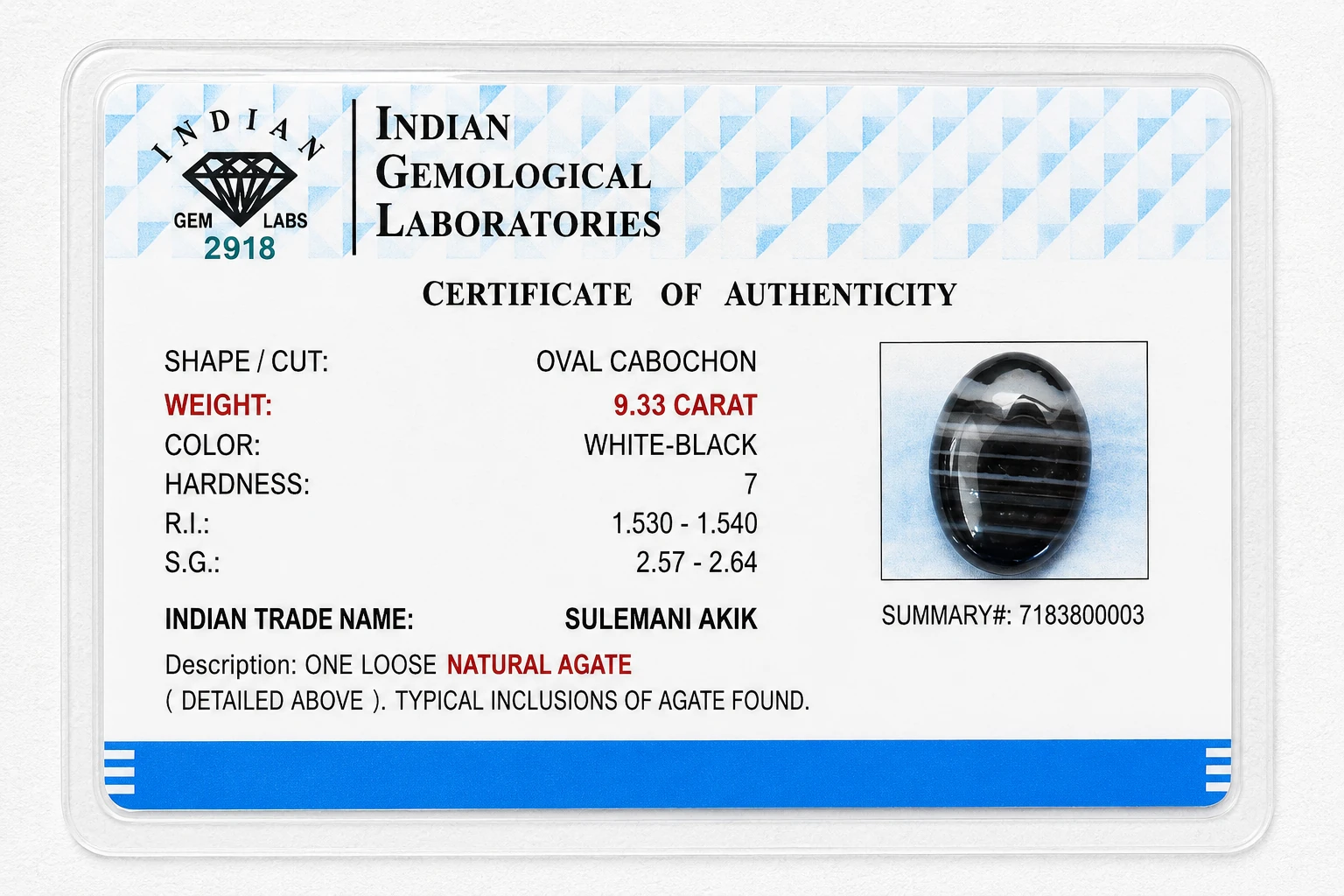 Agate (AKK) - AKK10033